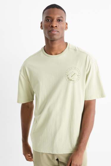 Hommes - Haut de sport - regular fit - vert menthe