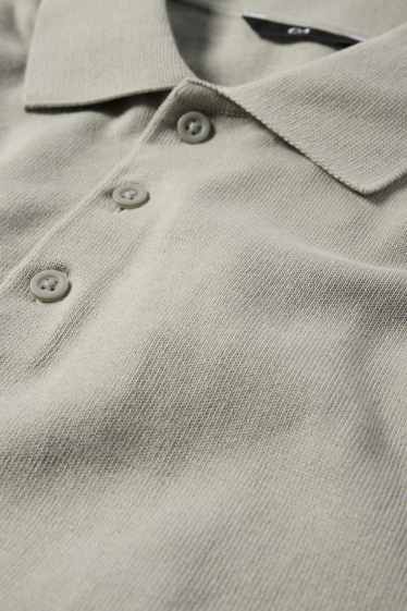 Hommes - Polo - gris