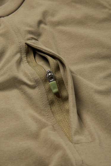 Hommes - Haut de sport - regular fit  - kaki