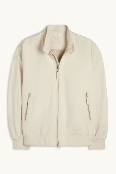 Hommes - Blouson - blanc crème