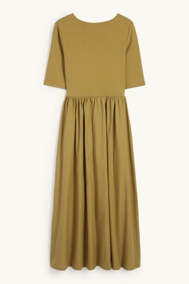 Femmes - Robe Fit & Flare - kaki