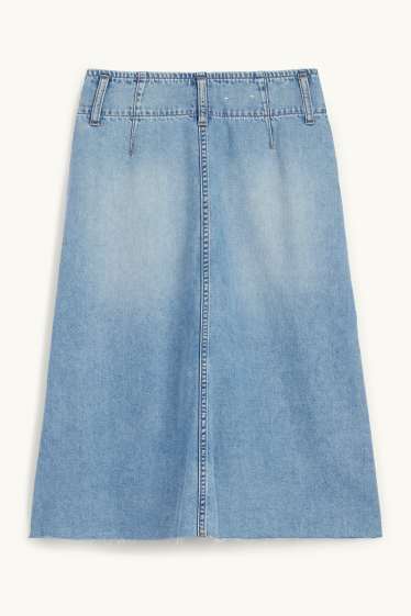 Damen - Jeansrock - jeansblau