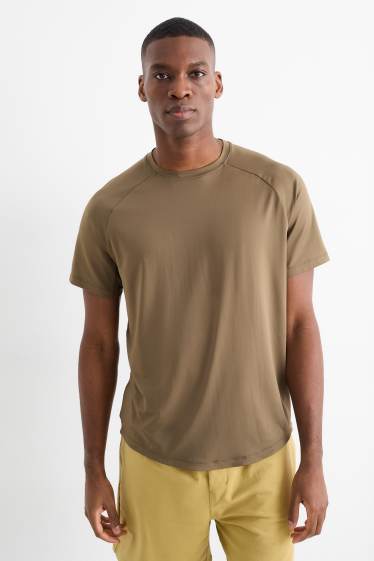 Herren - Funktions-Shirt - Regular Fit - 4 Way Stretch - dunkelgrün