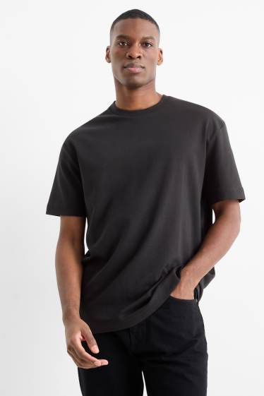 Home - Samarreta de màniga curta - regular fit - negre