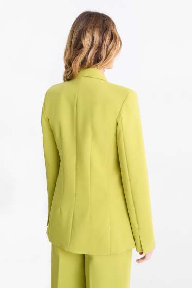 Women - Business blazer - fitted - light green