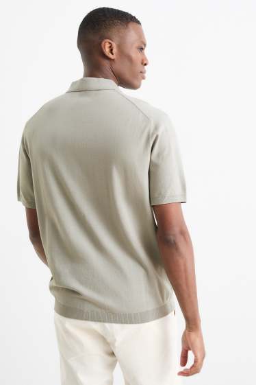 Hommes - Polo - gris