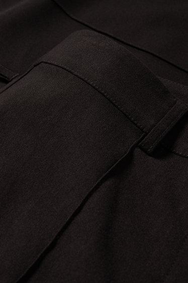 Donna - Pantaloni - vita media - bootcut fit - nero