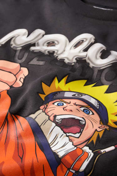 Kinderen: jongens - Naruto - sweatshirt - donkergrijs