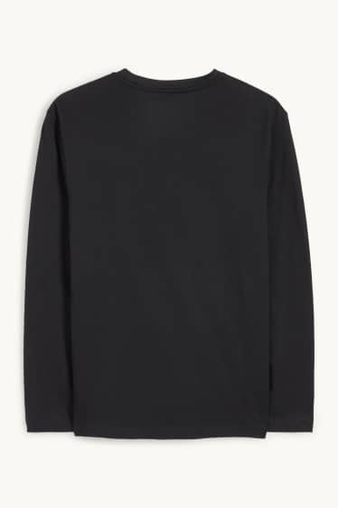 Kinder Jungen - Naruto - Langarmshirt - schwarz
