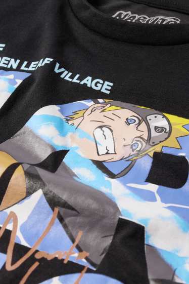 Kinder Jungen - Naruto - Langarmshirt - schwarz