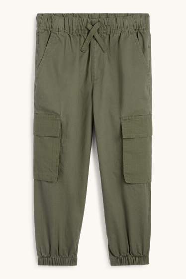 Kinder Jungen - Cargohose - khaki