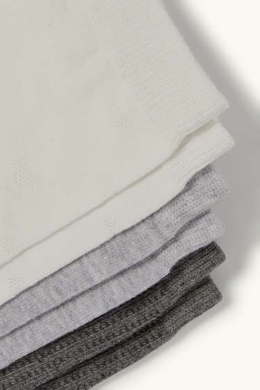 Damen - Multipack 3er - Socken - cremeweiss