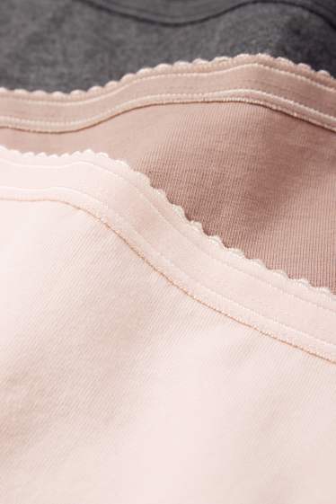 Mujer - Pack de 3 - braguitas - rosa