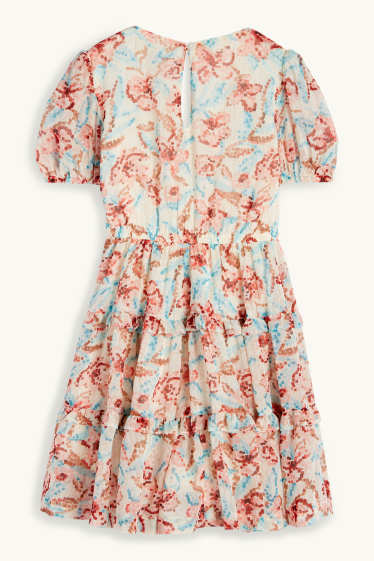 Nena - Vestit - de flors - blanc trencat