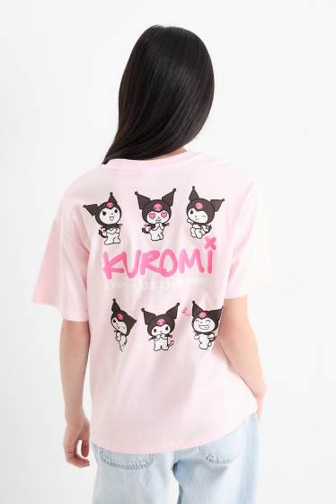 Nena - Kuromi - samarreta de màniga curta - rosa