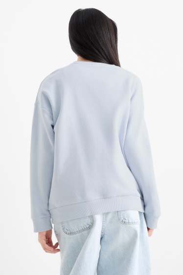 Enfants filles - Lilo & Stitch - sweat - bleu