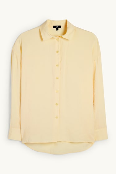 Women - Blouse - light yellow