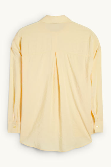 Women - Blouse - light yellow