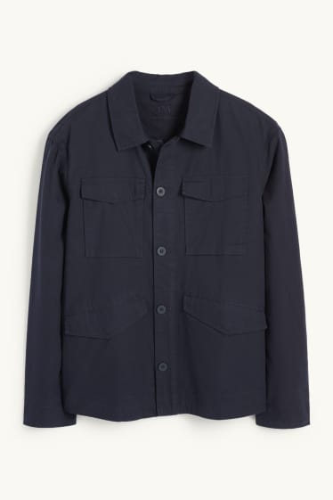Hommes - Veste - bleu foncé