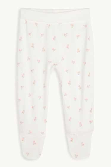 Baby Mädchen - Gans - Erstlingsoutfit - 2 teilig - rosa