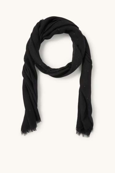 Women - Scarf - black