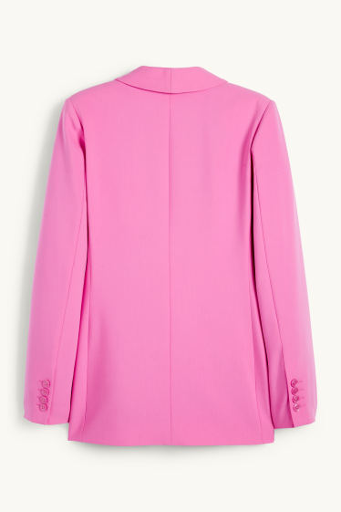 Donna - Blazer lungo - regular fit - fucsia