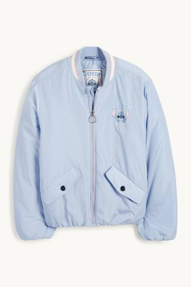 Enfants filles - Lilo & Stitch - blouson - bleu clair