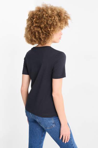 Damen - T-Shirt - dunkelblau