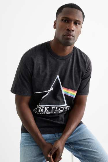 Hommes - T-shirt - relaxed fit - Pink Floyd - noir