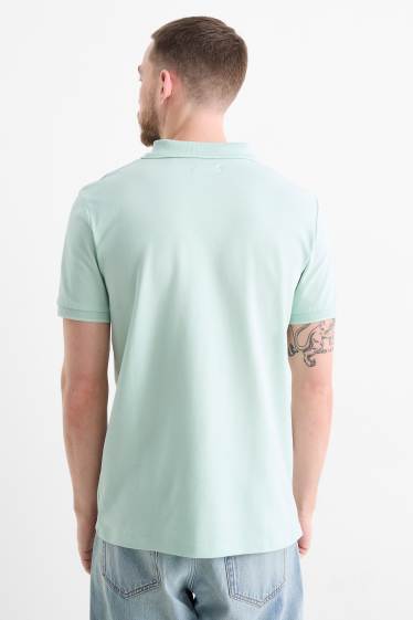 Herren - Poloshirt - mintgrün