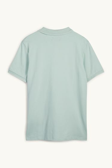 Herren - Poloshirt - mintgrün