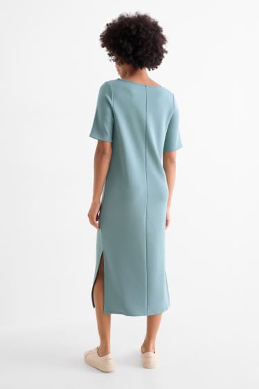 Dona - Vestit estil samarreta - turquesa