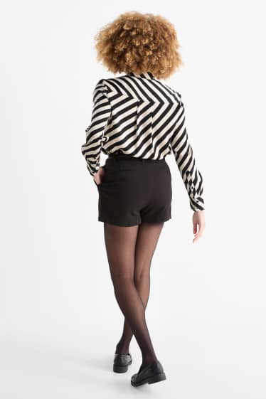 Femei - Fustă-pantalon scurtă - negru