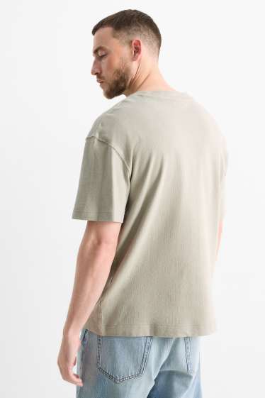 Herren - T-Shirt- Relaxed Fit - taupe
