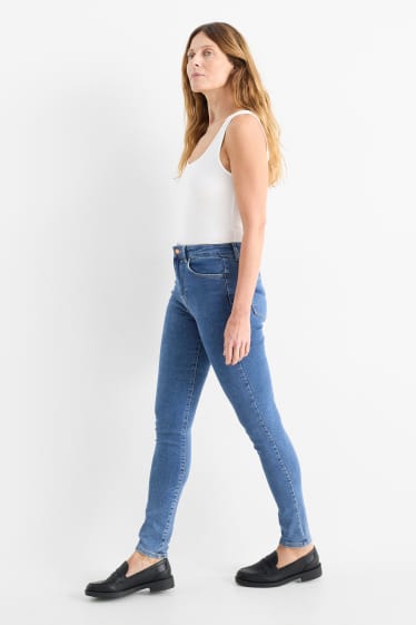 Damen - Multipack 2er - Jegging Jeans - High Waist - jeansblau