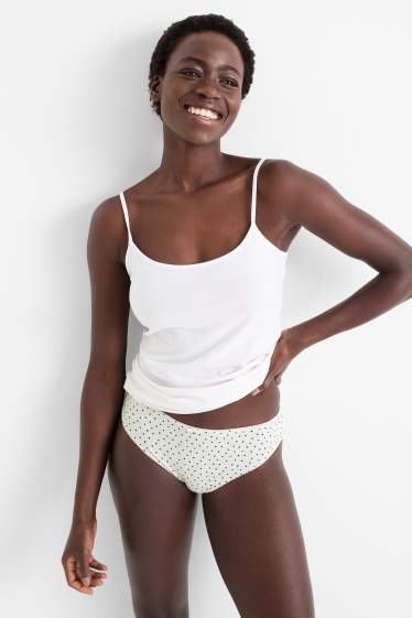 Damen - Multipack 3er - Slip - grau