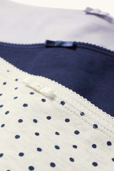 Damen - Multipack 3er - Slip - grau