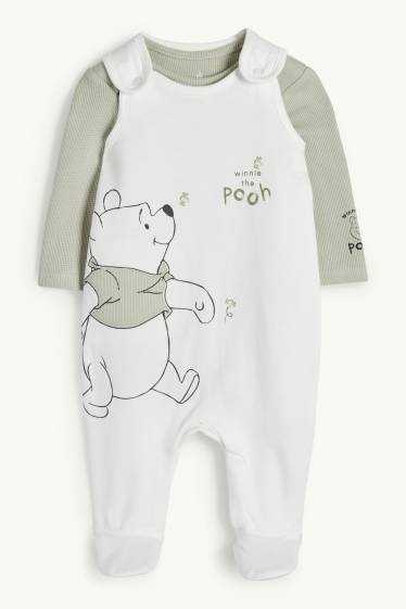 Baby Boys - Winnie the Pooh - romper set - 2 piece - mint green