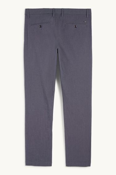 Herren - Chino - Slim Fit - dunkelblau