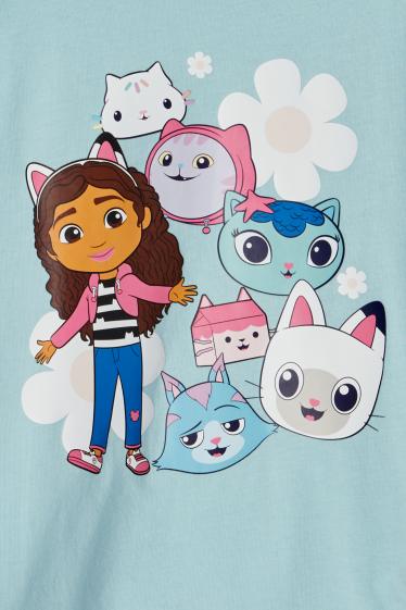 Enfants filles - Lot de 2 - Gabby et la Maison Magique - T-shirts - rose