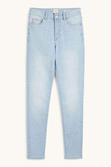 Donna - Skinny jeans - vita media - modellanti - LYCRA® - jeans azzurro