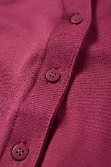 Femmes - Polo en maille - violet