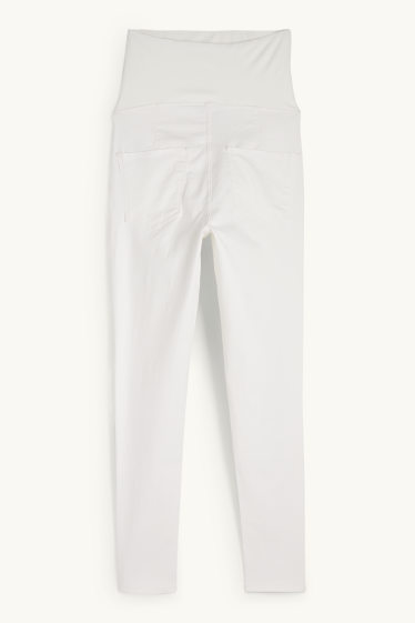 Women - Maternity jeans - jegging jeans - LYCRA® - cremewhite