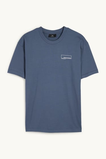 Herren - T-Shirt - Relaxed Fit - dunkelblau