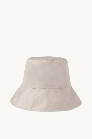 Femmes - Bob réversible - imprimé léopard - beige