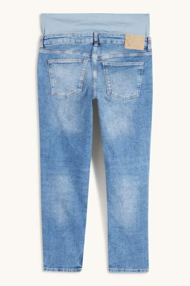 Dona - Texans de maternitat - tapered jeans - texà blau clar