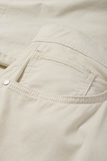 Hommes - Pantalon - regular fit - beige clair