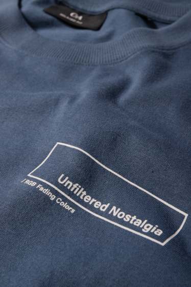 Herren - T-Shirt - dunkelblau