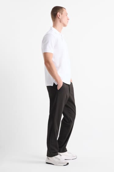 Herren - Chino - Relaxed Fit - schwarz