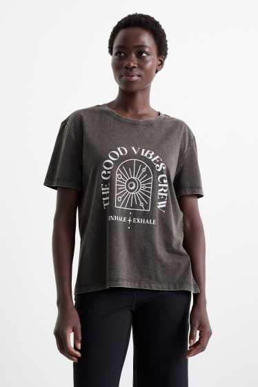 Femmes - Haut de sport - gris foncé